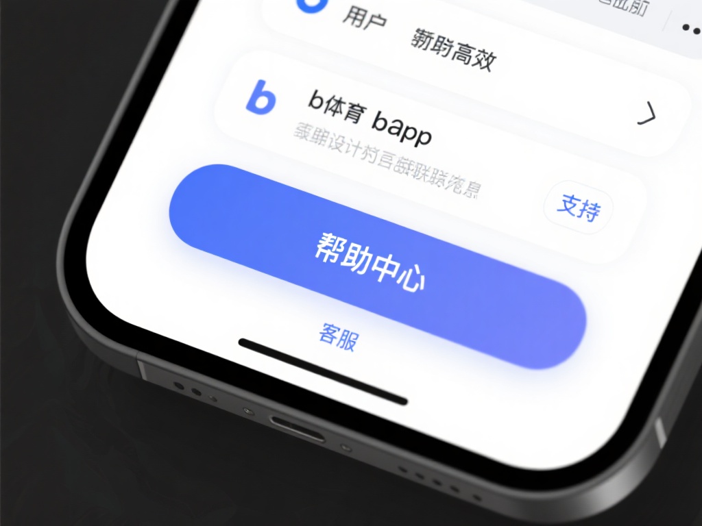 为了让用户更高效地获取帮助，b体育在平台设计上也下